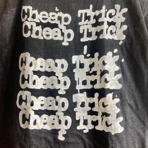 vintage 70’s CHEAP TRICK Hard Rock single stitch graphic tee shirt MEDIUM